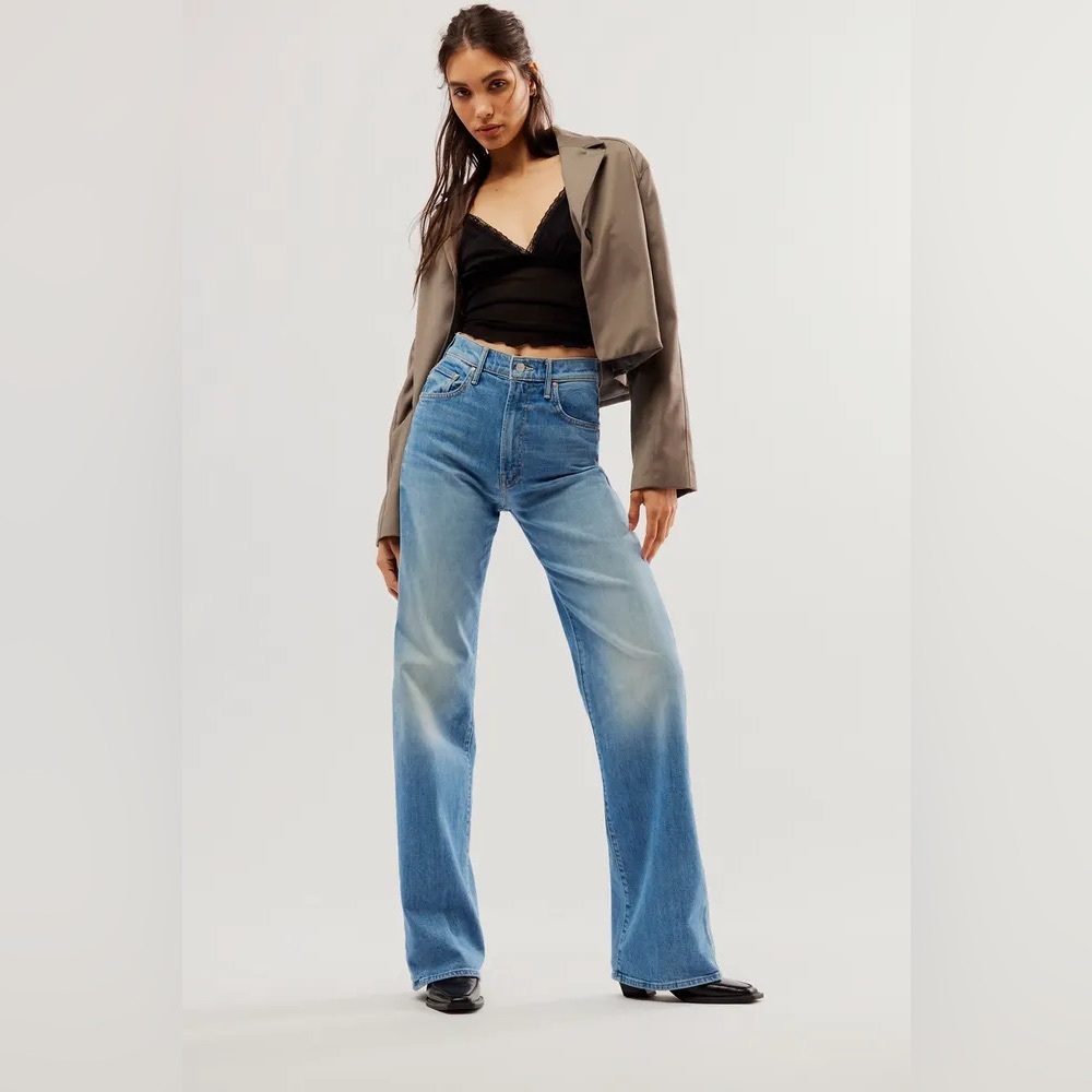 Mother Lasso Heel Jeans